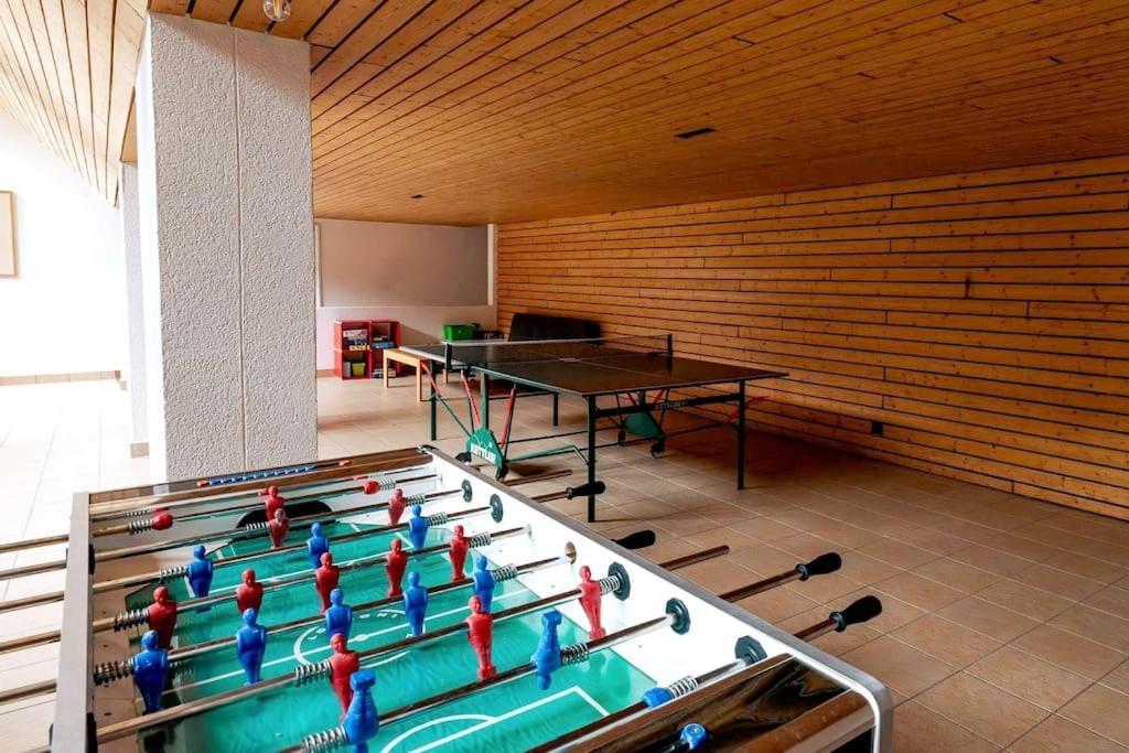 Small But Wow! Studio With Pool @ The Central Lake Crans-Montana Kültér fotó